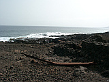 Insel: Santo Anto  Wanderweg: 318 Ort: Canjana Praia Formosa Motiv: Reste der gestrandeten SS John E. Schmeltzer 25.11.1947 Motivgruppe: History site © Pitt Reitmaier www.Cabo-Verde-Foto.com