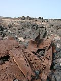 Santo Anto : Canjana Praia Formosa : remainders of shipwreck SS John E. Schmeltzer 25.11.1947 : History site
Cabo Verde Foto Gallery