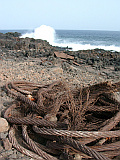 Santo Antão : Canjana Praia Formosa : remainders of shipwreck SS John E. Schmeltzer 25.11.1947 : History site
Cabo Verde Foto Gallery