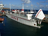 Santo Anto : Porto Novo : ferry Mar de Canal open bow portal : Technology Transport
Cabo Verde Foto Gallery