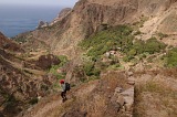 Insel: Brava  Wanderweg:  Ort: Faj d gua Lagoa Motiv: Wanderweg Motivgruppe: Landscape Mountain © Pitt Reitmaier www.Cabo-Verde-Foto.com