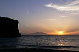 Insel: Santiago  Wanderweg:  Ort: Aguas Belas Motiv: Sonnenuntergang hinter Fogo Motivgruppe: Landscape Sea © Pitt Reitmaier www.Cabo-Verde-Foto.com