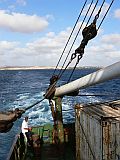 Insel: Maio  Wanderweg:  Ort: HMS Barlavento Motiv: Schiff Motivgruppe: Technology Transport © Pitt Reitmaier www.Cabo-Verde-Foto.com