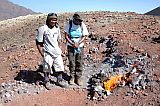 Insel: Fogo  Wanderweg:  Ort: Pico Pequeno Motiv: Feuer Motivgruppe: Landscape Mountain © Pitt Reitmaier www.Cabo-Verde-Foto.com