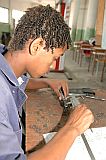 Insel: So Vicente  Wanderweg:  Ort: Mindelo Escola Salesiana Motiv: Berufsbildung Motivgruppe: People Work © Pitt Reitmaier www.Cabo-Verde-Foto.com