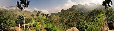 Insel: Santo Anto  Wanderweg: 101 Ort: Paul Ch de Padre Motiv: Panoramablick ins Tal von Pal Motivgruppe: Landscape Mountain © Pitt Reitmaier www.Cabo-Verde-Foto.com