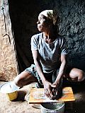 Santo Ant�o : Lagoa Compainha : cheese : People Work
Cabo Verde Foto Gallery
