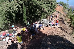 Insel: Santo Anto  Wanderweg: 106a Ort: Pico da Cruz Lombo Vermelho Motiv: Betonmischmaschine Transport beto armado ferro  Stahlbeton Motivgruppe: Technology Architecture © Pitt Reitmaier www.Cabo-Verde-Foto.com