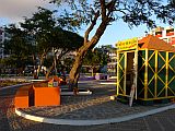Insel: So Vicente  Wanderweg:  Ort: Mindelo Avenida Marginal Motiv: Kiosk am neuen Platz Motivgruppe: Landscape Town © Pitt Reitmaier www.Cabo-Verde-Foto.com