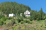 Santo Anto : Pico da Cruz Lombo Vermelho : green fiels beneth the pine forest house : Landscape Mountain
Cabo Verde Foto Gallery