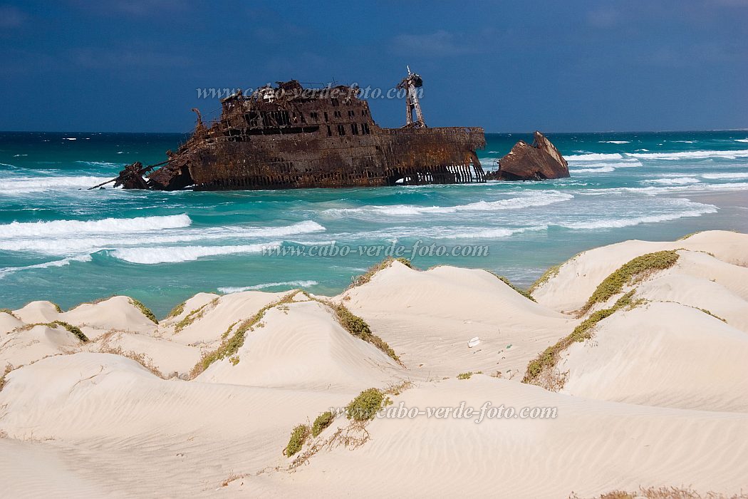 Insel: Boa Vista  Wanderweg:  Ort: Cabo Santa Maria Motiv: Santa Maria Motivgruppe: Landscape Sea © Florian Drmer www.Cabo-Verde-Foto.com