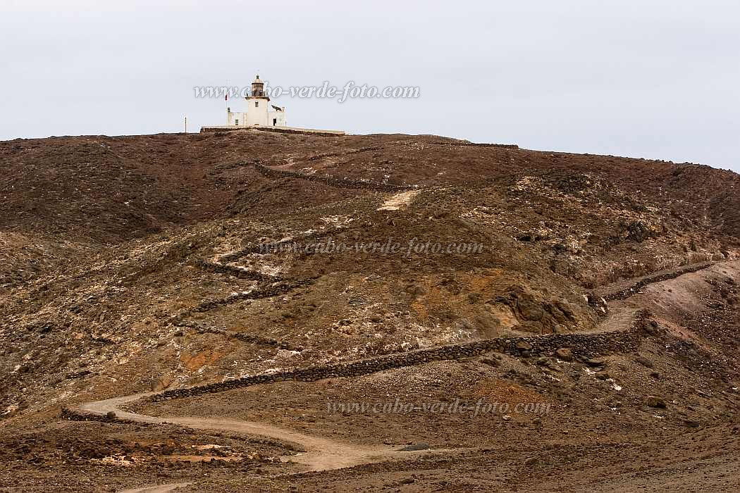 Boa Vista : Morro Negro : lighthouse : Landscape DesertCabo Verde Foto Gallery