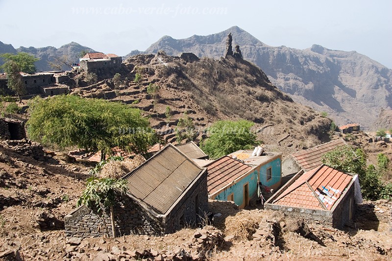 Santiago : Principal : aldeia : Landscape MountainCabo Verde Foto Gallery