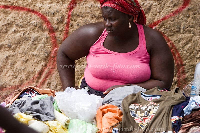 Insel: Santiago  Wanderweg:  Ort: Assomada Motiv: Markt Motivgruppe: People Work © Florian Drmer www.Cabo-Verde-Foto.com