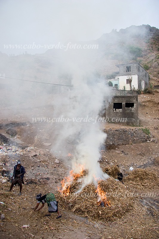 Santiago : Assomada : olaria : Landscape MountainCabo Verde Foto Gallery