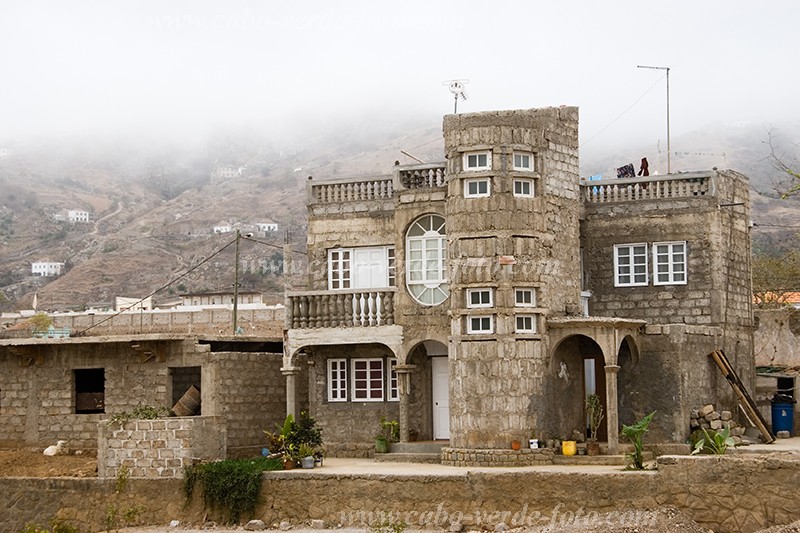 Brava : Villa Nova Sintra : building site : Landscape TownCabo Verde Foto Gallery