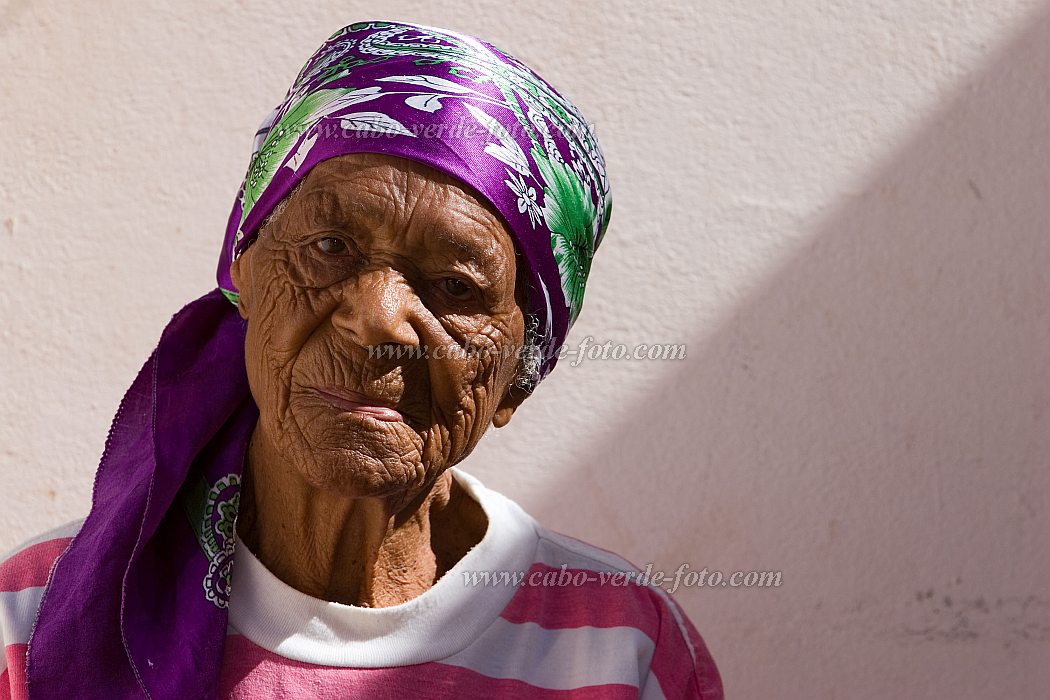 S�o Vicente : Mindelo : portrait : People ElderlyCabo Verde Foto Gallery