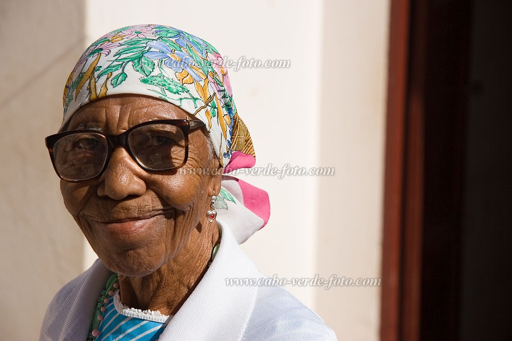 S�o Vicente : Mindelo : portrait : People ElderlyCabo Verde Foto Gallery