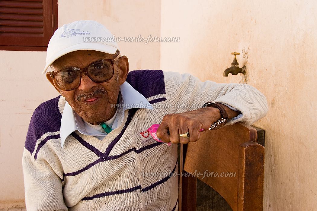 S�o Vicente : Mindelo : portrait : People ElderlyCabo Verde Foto Gallery