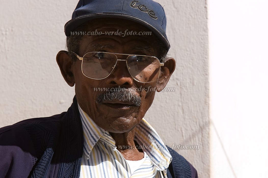 S�o Vicente : Mindelo : portrait : People ElderlyCabo Verde Foto Gallery