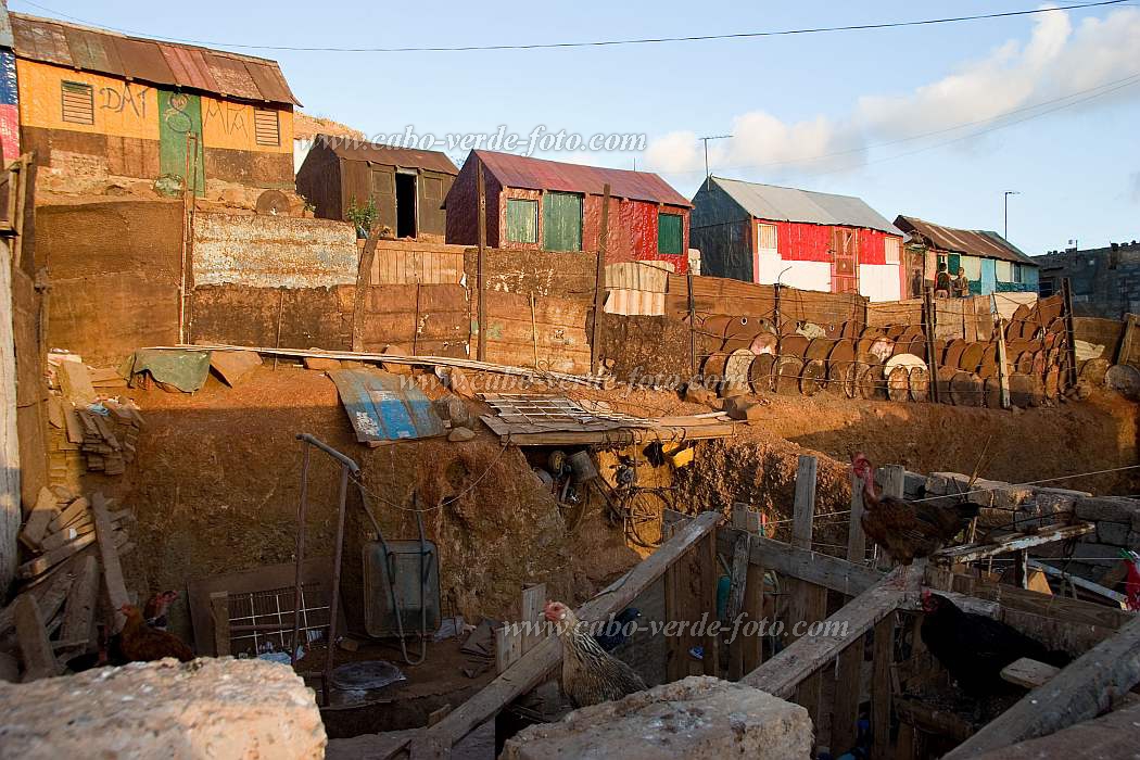 So Vicente : Mindelo : estilo de vida : Landscape TownCabo Verde Foto Gallery