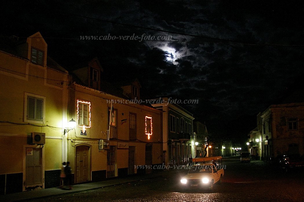 Santo Anto : Ribeira Grande : noite : Landscape TownCabo Verde Foto Gallery