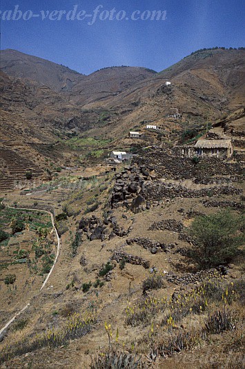 So Nicolau : Palhal : village : Landscape MountainCabo Verde Foto Gallery