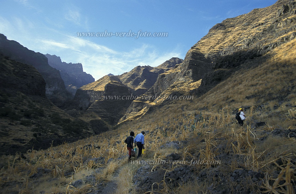 Santo Anto : Tabuleirinho da Tabuga : ascent to Tabuleirinho : Landscape MountainCabo Verde Foto Gallery
