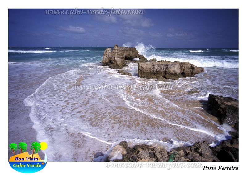 Boa Vista : Porto Fereira : beach : Landscape SeaCabo Verde Foto Gallery