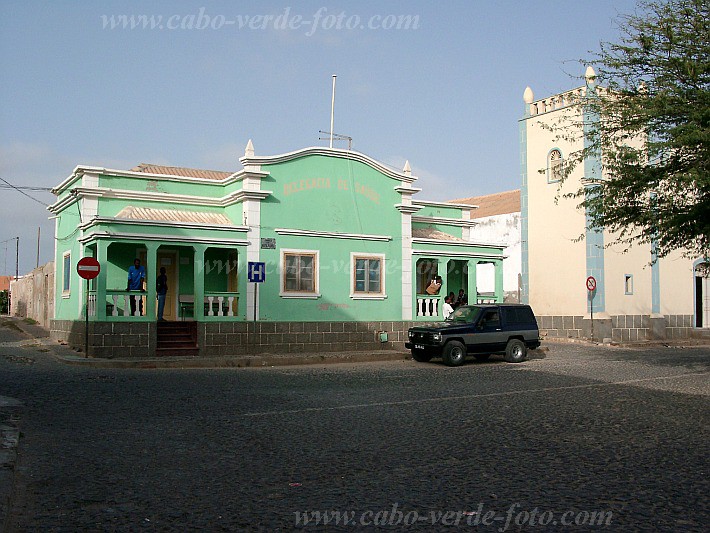 Boa Vista : Vila Sal Rei : health centre : Landscape TownCabo Verde Foto Gallery