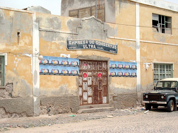 Insel: Boa Vista  Wanderweg:  Ort: Vila Sal Rei Motiv: Thunfischfabrik Motivgruppe: Landscape © Pitt Reitmaier www.Cabo-Verde-Foto.com