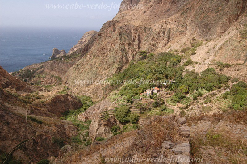 Brava : Faj d gua Lagoa : farm : Landscape AgricultureCabo Verde Foto Gallery