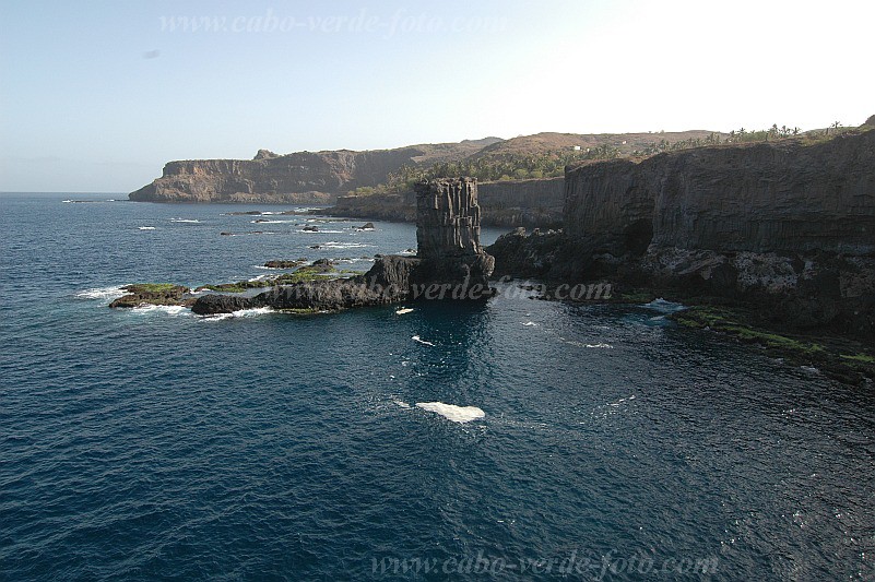 Santiago : Ponta Achada Leite : rocha : Landscape SeaCabo Verde Foto Gallery