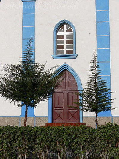 Santiago : Tarrafal : Catholic Church : Landscape TownCabo Verde Foto Gallery