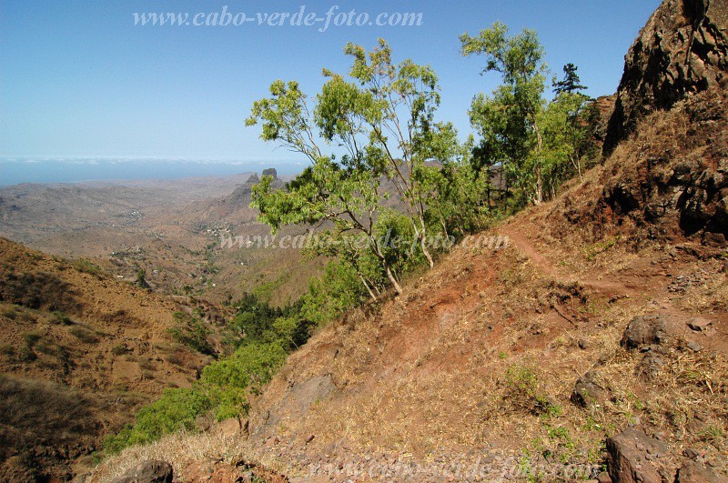 Santiago : Longueira : circito turstico : Landscape MountainCabo Verde Foto Gallery