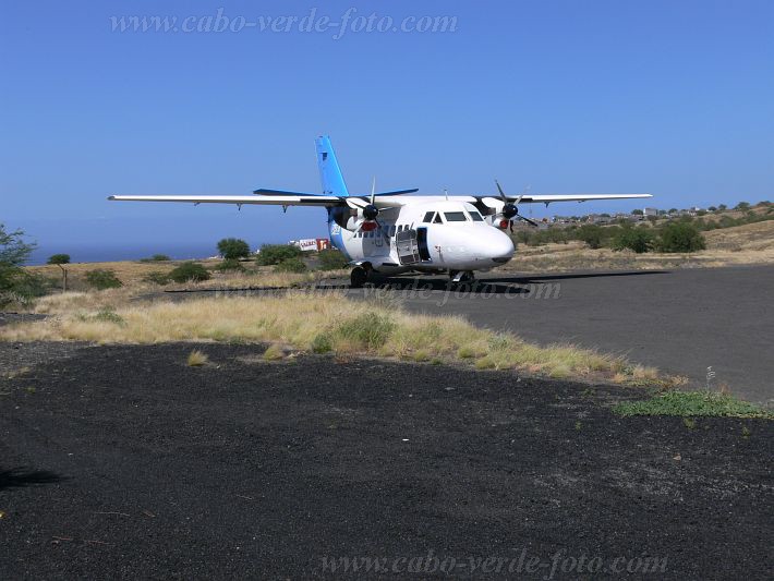 Fogo : So Filipe : aircraft : Technology TransportCabo Verde Foto Gallery