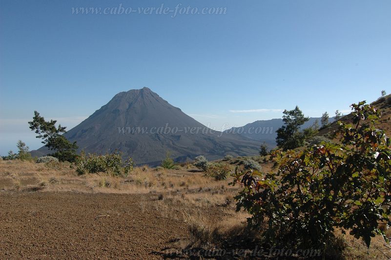 Fogo : Bordeira Monte Gomes : vulco : LandscapeCabo Verde Foto Gallery