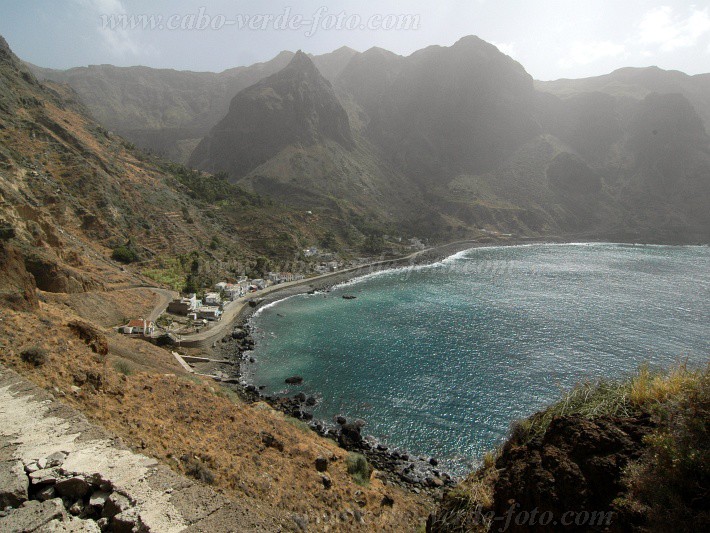 Brava : Faj d Agua : bay : LandscapeCabo Verde Foto Gallery