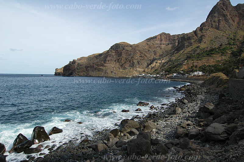 Brava : Fajã d Água : baía : Landscape SeaCabo Verde Foto Gallery