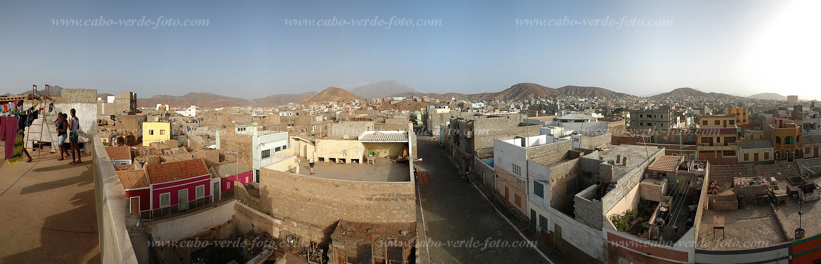 So Vicente : Mindelo Ilha de Madeira : cidade : Landscape TownCabo Verde Foto Gallery