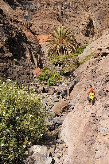 Insel: So Vicente  Wanderweg:  Ort: Santa Luzia da Terra Motiv: Oase Motivgruppe: Landscape Mountain © Pitt Reitmaier www.Cabo-Verde-Foto.com