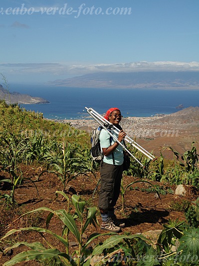 Insel: So Vicente  Wanderweg:  Ort: Monte Verde Motiv: Fotograf Motivgruppe: People Work © Pitt Reitmaier www.Cabo-Verde-Foto.com