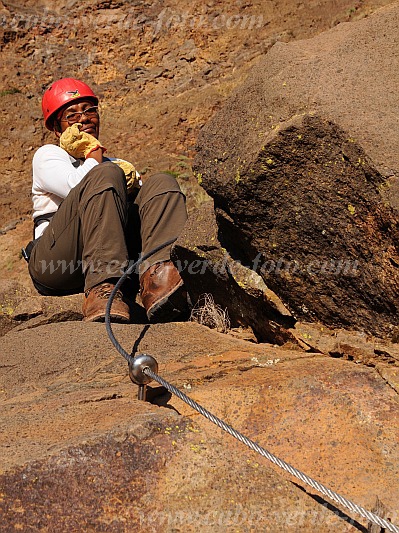 Fogo : Ch das Caldeira - Bordeira : ferrata : People RecreationCabo Verde Foto Gallery