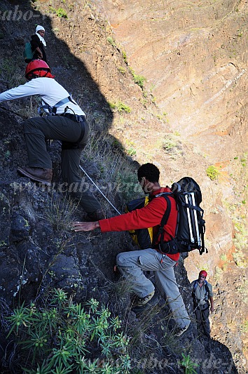 Fogo : Ch das Caldeira - Bordeira : ferrata : People RecreationCabo Verde Foto Gallery