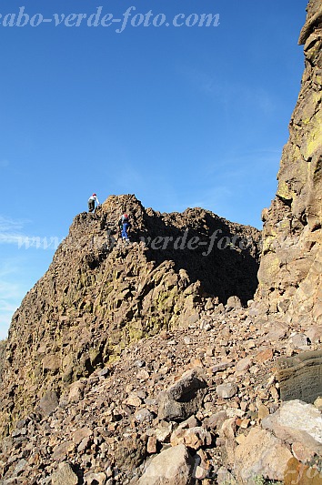 Insel: Fogo  Wanderweg:  Ort: Bordeira Ponto Alto do Norte Motiv: Klettersteig Motivgruppe: Landscape Mountain © Pitt Reitmaier www.Cabo-Verde-Foto.com