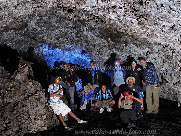 Fogo : Monte Preto Ch das Caldeira : volcano cave : Landscape CaveCabo Verde Foto Gallery