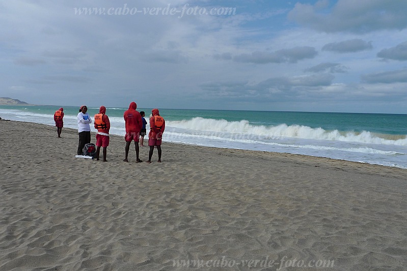 Insel: Boa Vista  Wanderweg:  Ort: Hotel RIU Karamboa Motiv: Strandwache Motivgruppe: Landscape Sea © Pitt Reitmaier www.Cabo-Verde-Foto.com