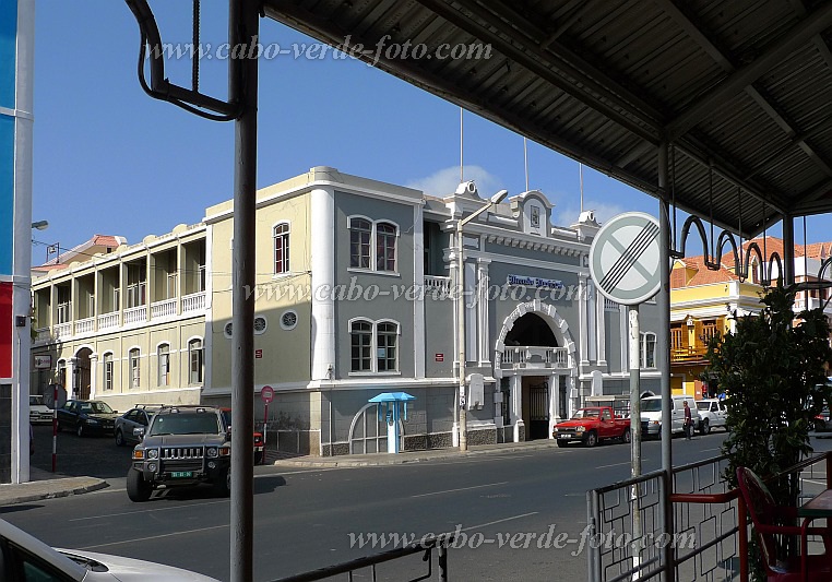 So Vicente : Mindelo Rua Lisboa : city market hall : Landscape TownCabo Verde Foto Gallery