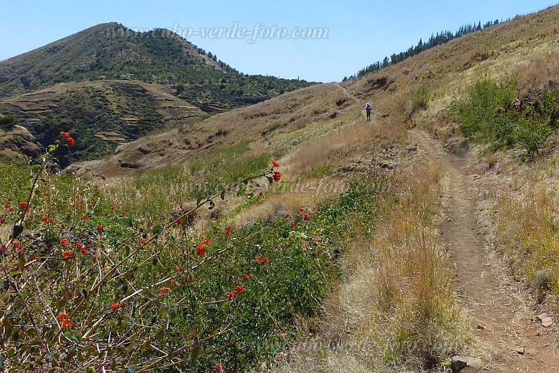 Santo Anto : Agua das Caldeiras : hiking trail : LandscapeCabo Verde Foto Gallery