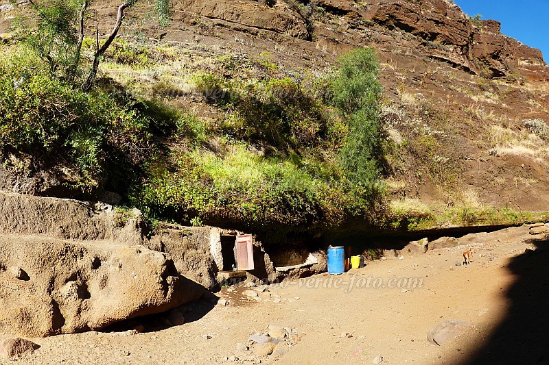 Insel: Santo Anto  Wanderweg: 207a Ort: Ribeira de Poi Motiv: Quelle in der Schlucht Motivgruppe: Landscape Mountain © Pitt Reitmaier www.Cabo-Verde-Foto.com